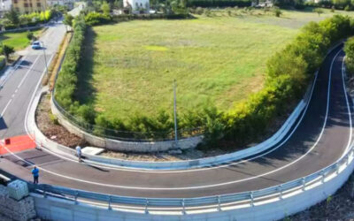 Frana in contrada Macchie, lavori finiti e strada riaperta anche agli autobus